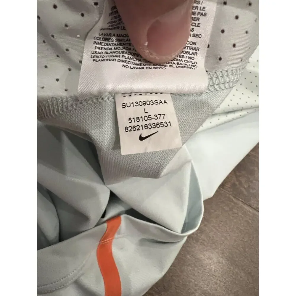 Nike Mens Tiger Woods Collection 2013 Chest Stripe Polo Shirt Size L 518105-377